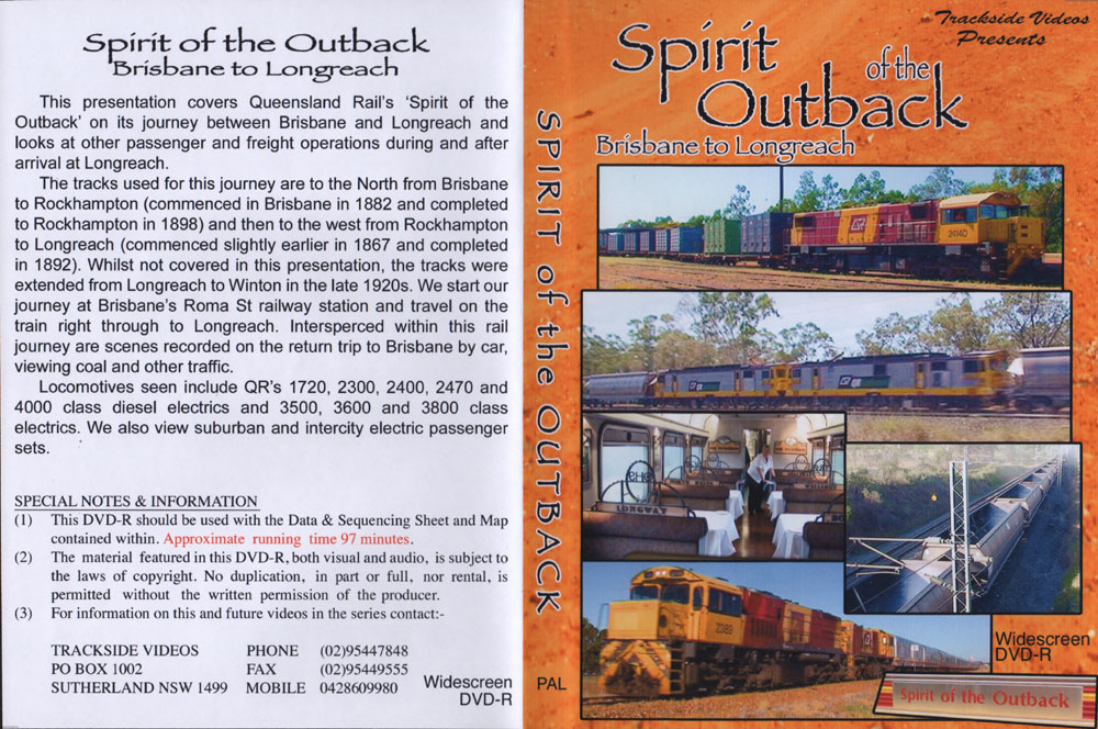 Spirit of the Outback ARHS NSW