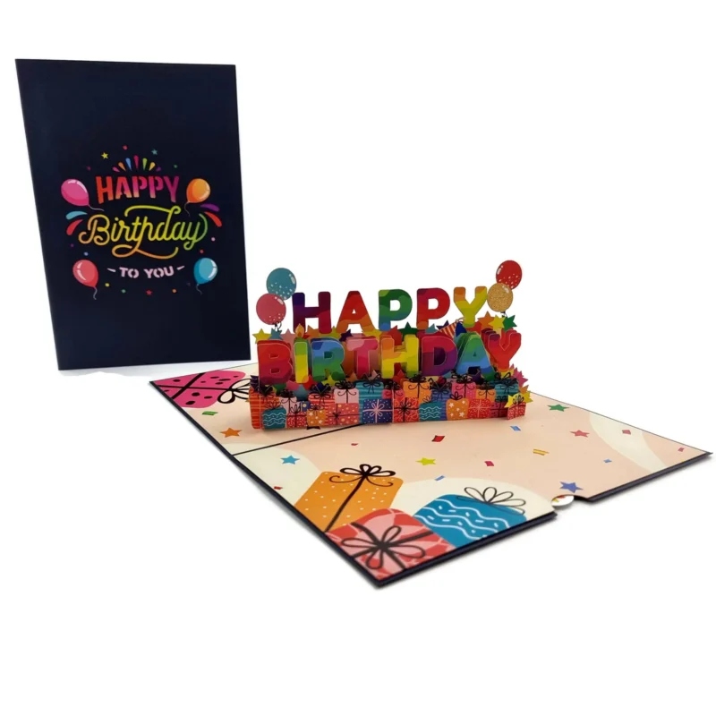 Happy Birthday Pop-Up Card