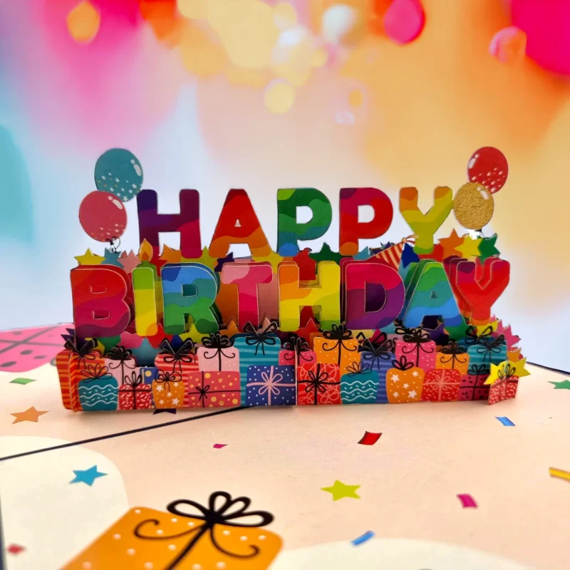 Happy Birthday Pop-Up Card - Image 2