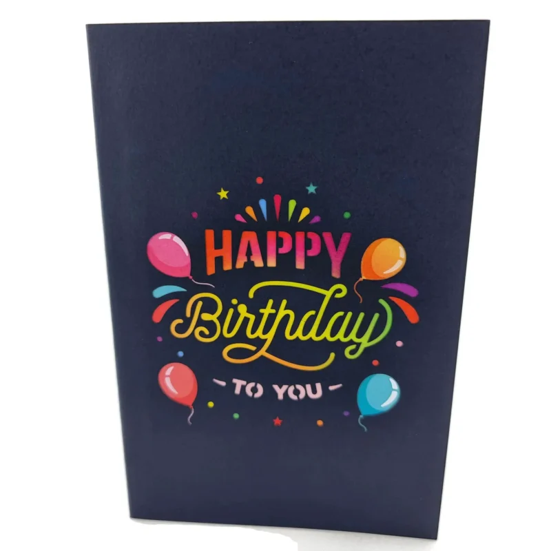 Happy Birthday Pop-Up Card - Image 3