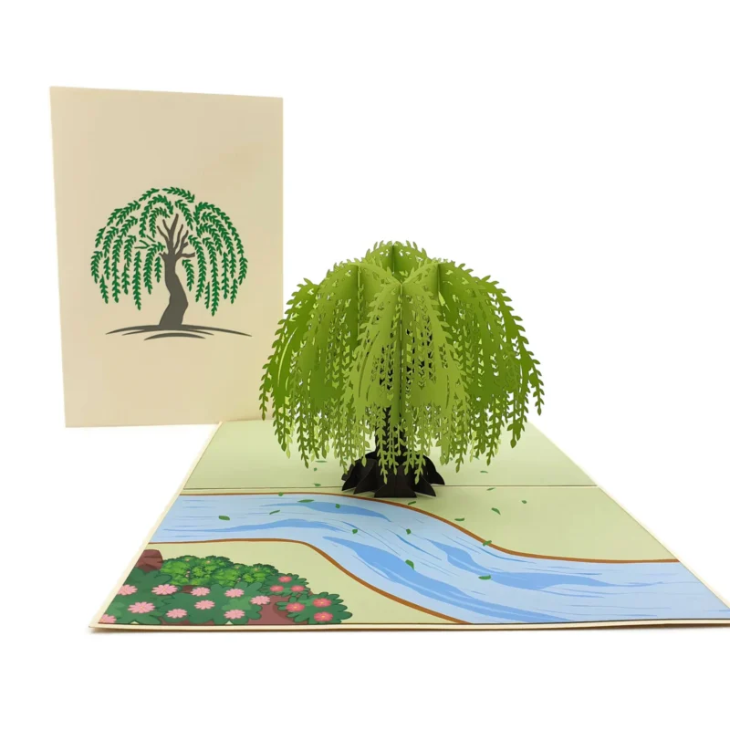 Willow Tree Pop-Up Card