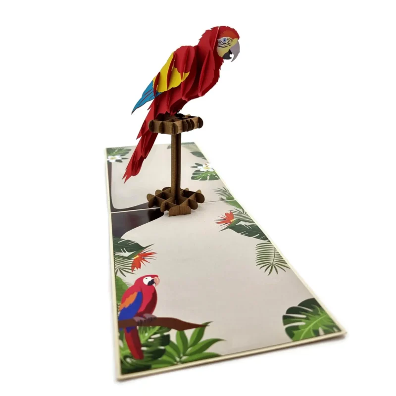 Parrot Pop Up Card - Image 2