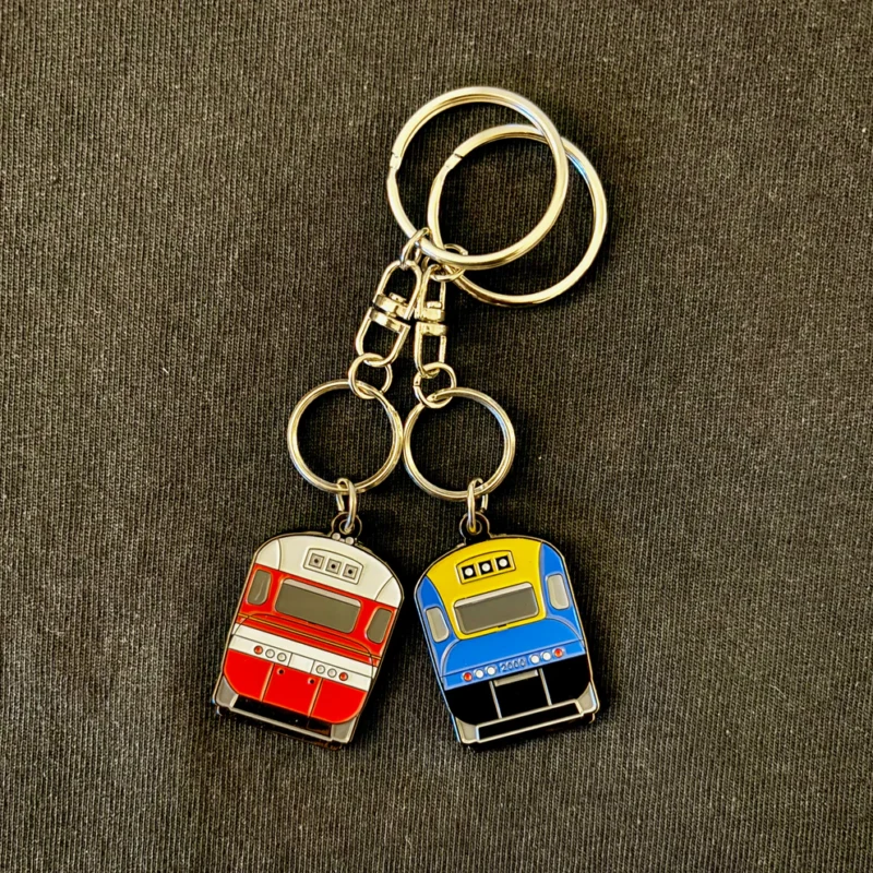 Sydney NSW XPT (Old & New Livery) Keyring