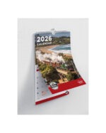 2026 NSW Rail Museum Calendar cover showing steam train