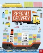 Cover of Special Delivery: A Book’s Journey Around the World by Polly Faber and Klas Fahlén