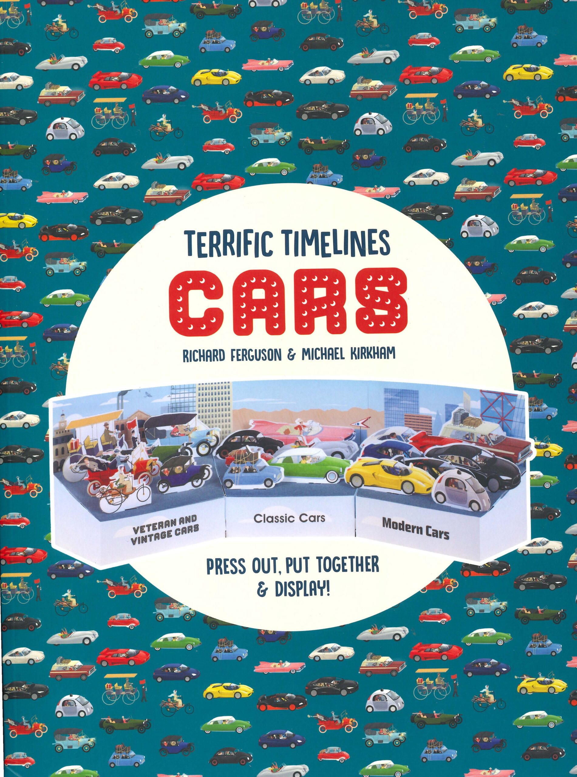 Cover of Terrific Timelines: Cars – Press out, Put Together and Display! by Richard Ferguson