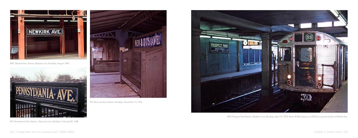 Vintage New York City Subway Signs - Image 7