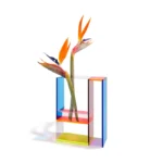 Mondri Vase Neon