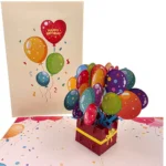Balloon Bouquet Pop Up Card