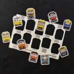 NSW Trains Line-Up Magnet Sheet